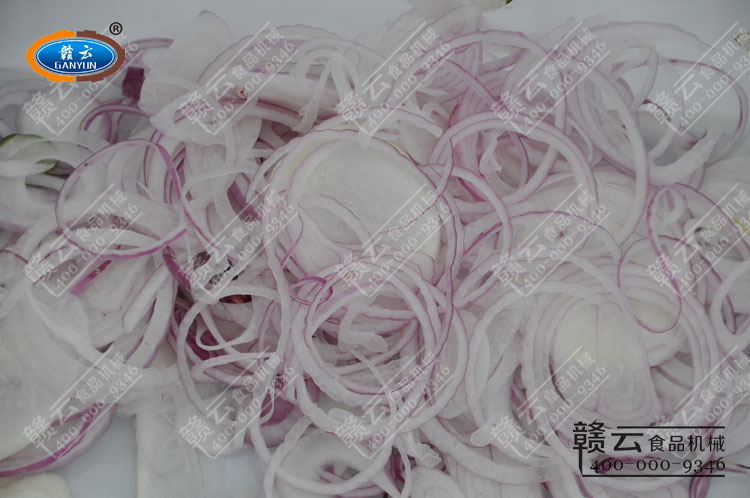 數(shù)字切菜機切洋蔥的效果