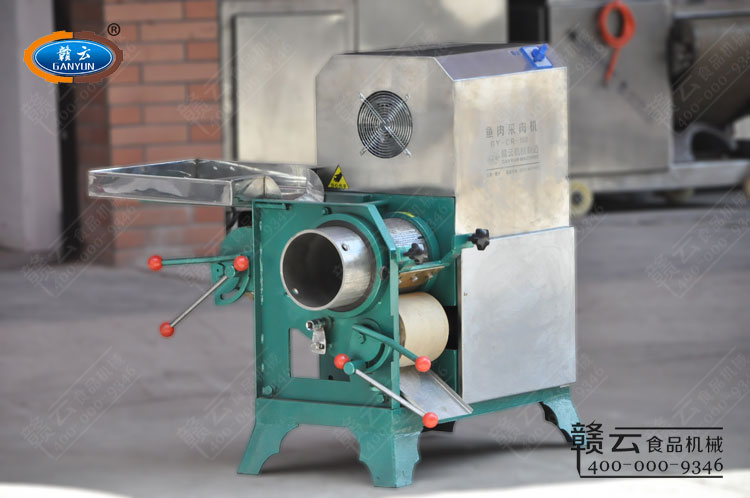 新款160型魚(yú)骨分離機(jī)整體圖