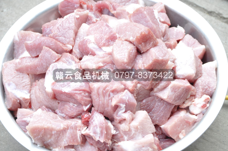 準(zhǔn)備好的13斤瘦肉